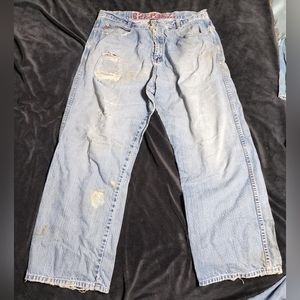 Vintage men's Ezekiel denim jeans size 36 inseam 30